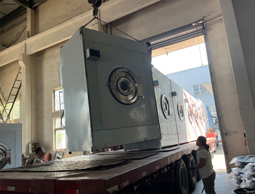 高溫持續(xù)不斷，海鑫機電工業(yè)洗衣機廠家炎炎夏日搶發(fā)貨